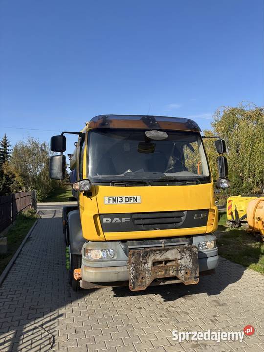 Daf lf 55250 4x2 piaskarka solarka schmidt pług diesel Ropczyce sprzedam