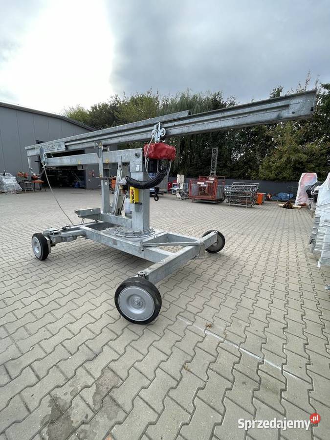 Minidźwig Dźwig LISSMAC LMK 400 TFE minikran Maszyny budowlane Ślesin sprzedam