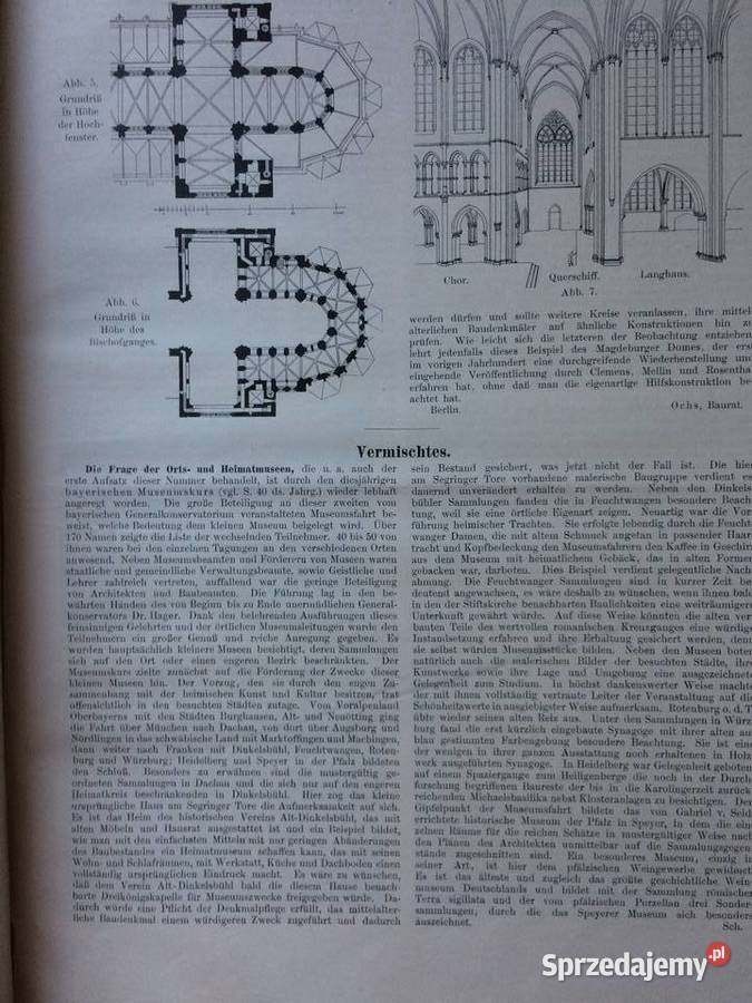 2877 Die Denkmalpflege Ochrona Zabytków Szczecin