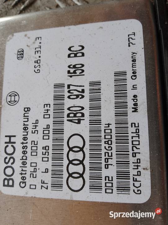 Komputer Audi A6 C5 4B0927156BC 0260002546 osobowe Tarnów