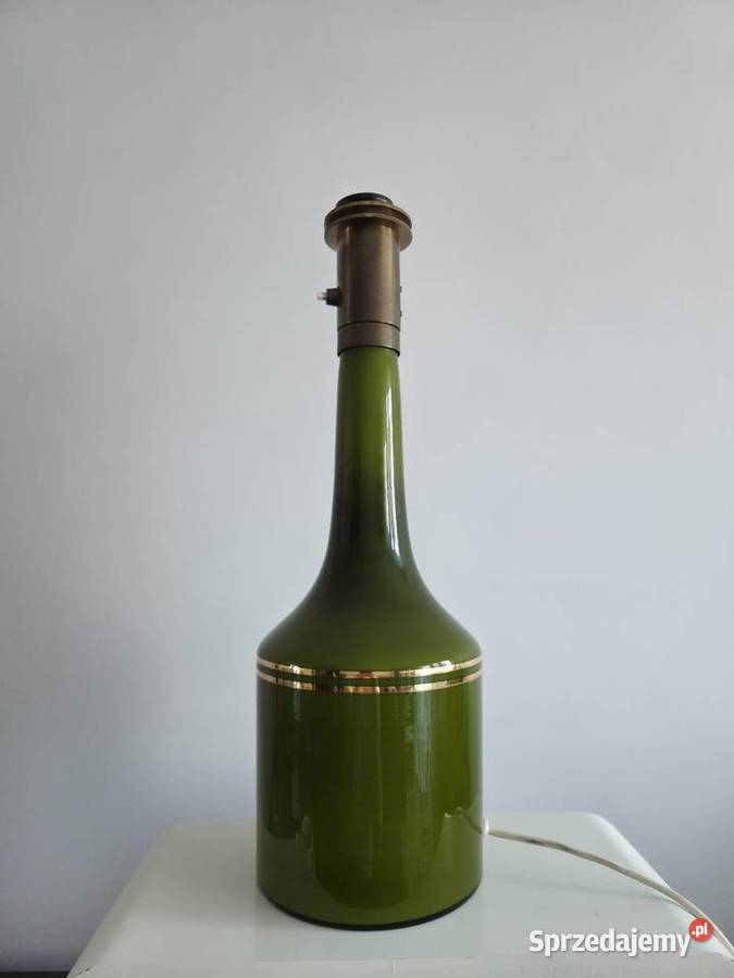 Lampa szklana vintage Poznań