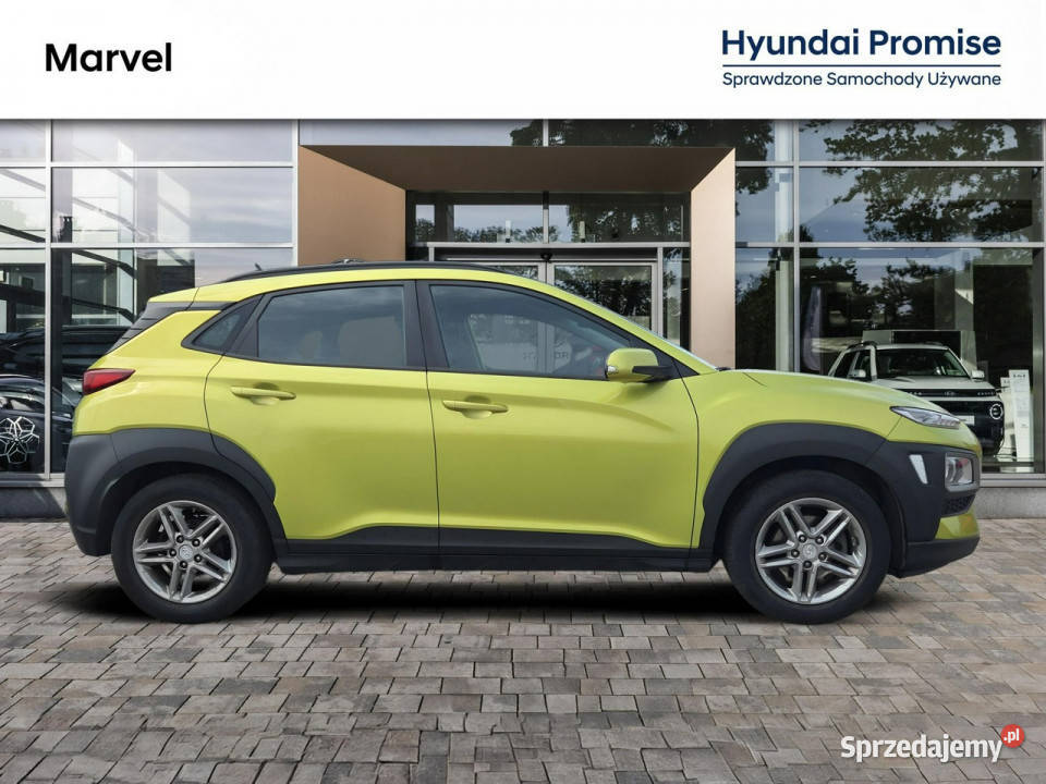Hyundai Kona 10 TGDI Salon Comfort Serwis ASO nieuszkodzony łódzkie Bełchatów
