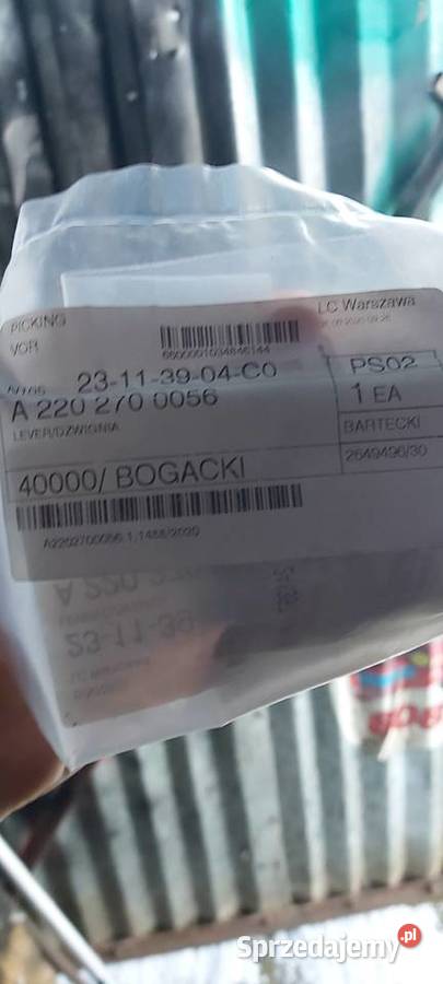 Zestaw naprawczy dzwigni zmiany biegów skrzynie biegów Szczecin sprzedam