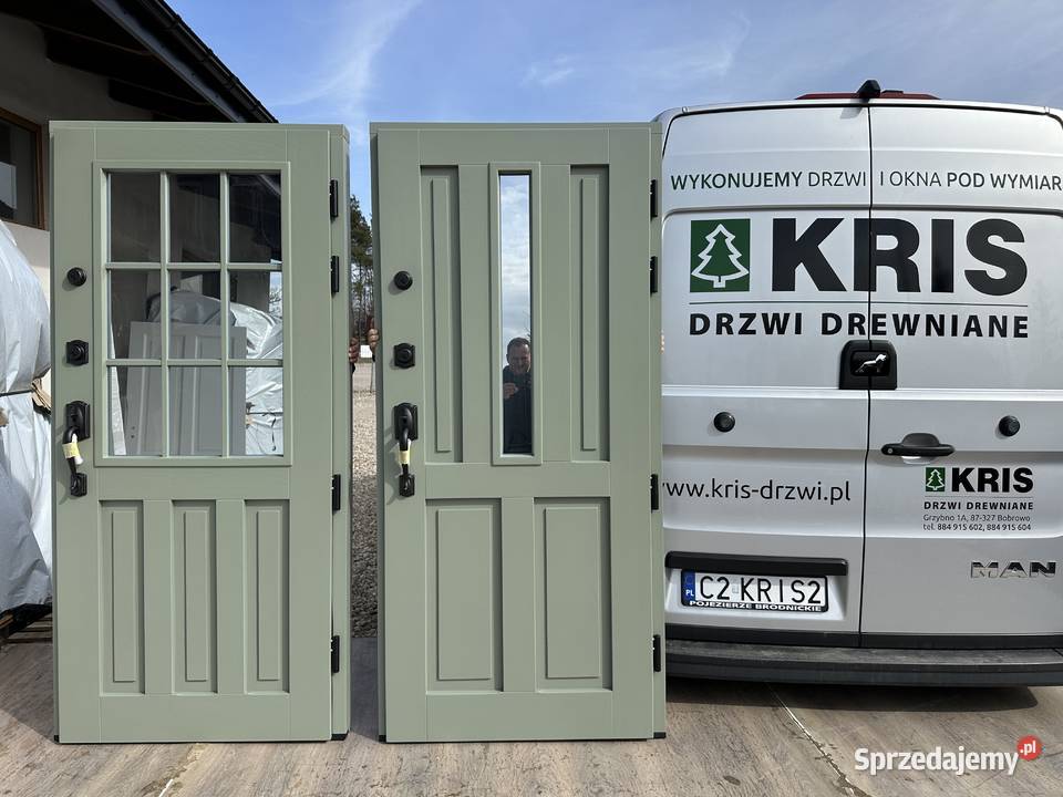 Drzwi wejściowe zewnętrzne Zklamką SCHLAGE Grzybno