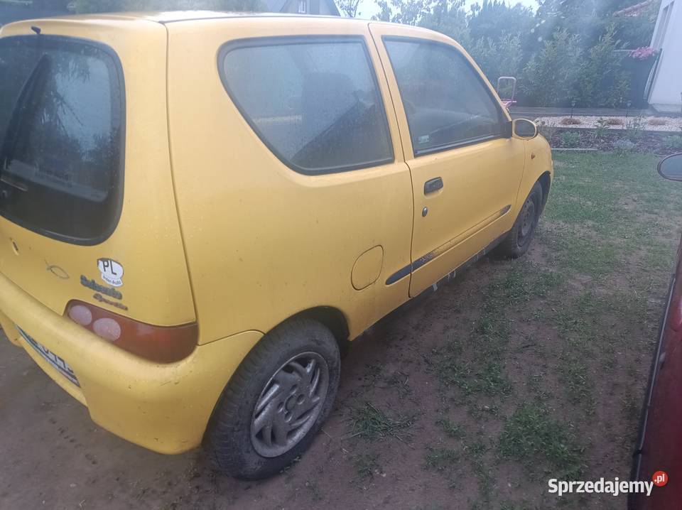 Fiat Seicento sporting w całości Poznań tanie wielkopolskie sprzedam