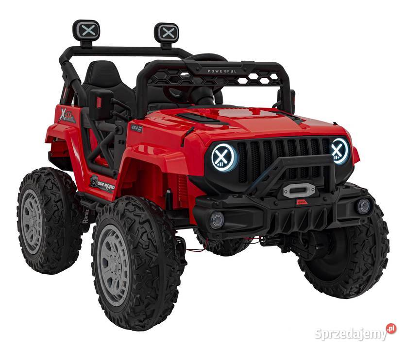 DUŻE auto terenowe 4x4 OFF ROAD Speed czerwone małopolskie Kraków