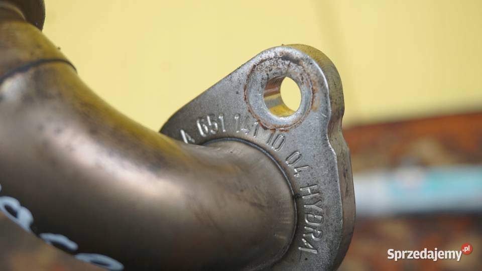 MERCEDES E W212 CLS 22 CDI 13r 204 651924 rura osobowe Recyrkulacja spalin EGR Suków