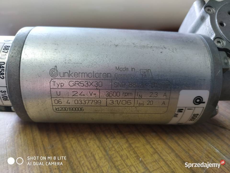 Motoreduktor Dunkermotoren Gr 5330 3600 rpm lubelskie