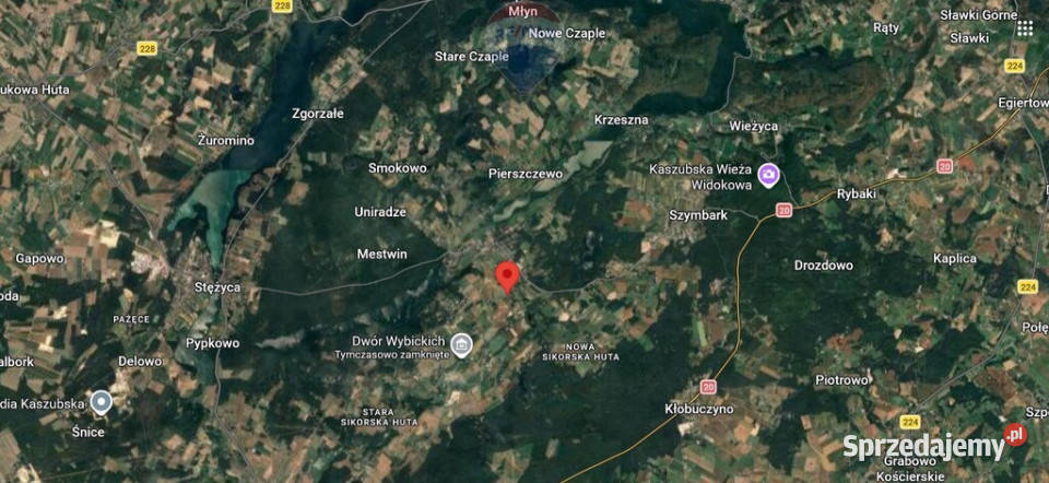 Twój azyl na Kaszubach budowlana Sikorzyno