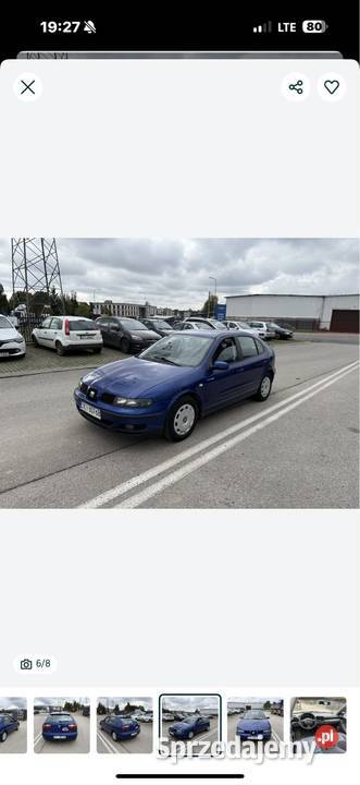 Seat Leon BenzynaGaz Klimatyzacja Kielce sprzedam