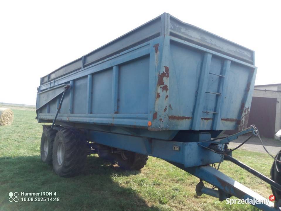 Przyczepa rolnicza 16 ton nieuszkodzony Borki-Wyrki