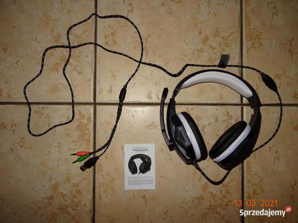 Słuchawki Hykker Gaming Sound XR USB Łódź