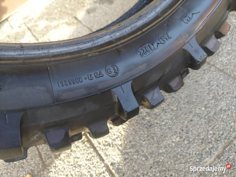 opony do crossa metzeler 6 days extreme 18cale podkarpackie Blizne sprzedam