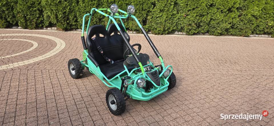 Zielone Buggy Quad 450 Watt 36V dziecka 95kg śląskie Szczerbice