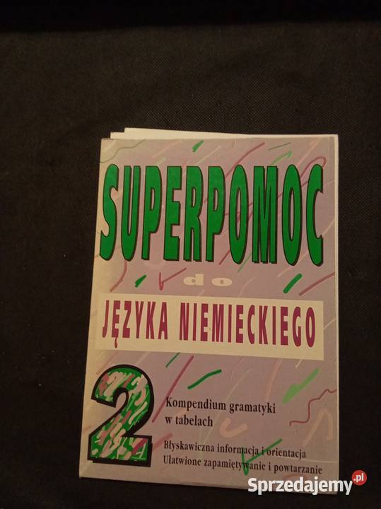 Superpomoc do języka niemieckiego część 2 Książki do nauki języka obcego Warszawa