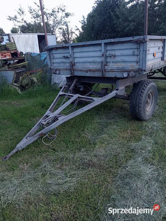 Przyczepa sztywna wywrotka d 50 Worki łódzkie Radomsko