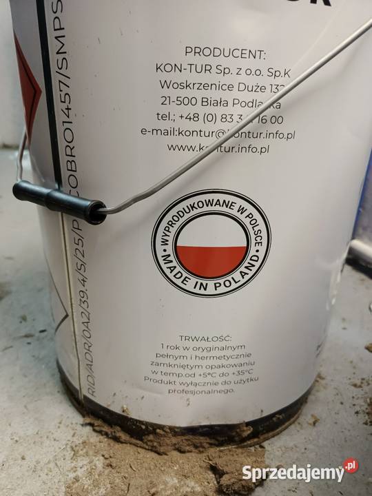 Farba drogowa biała Udorpie