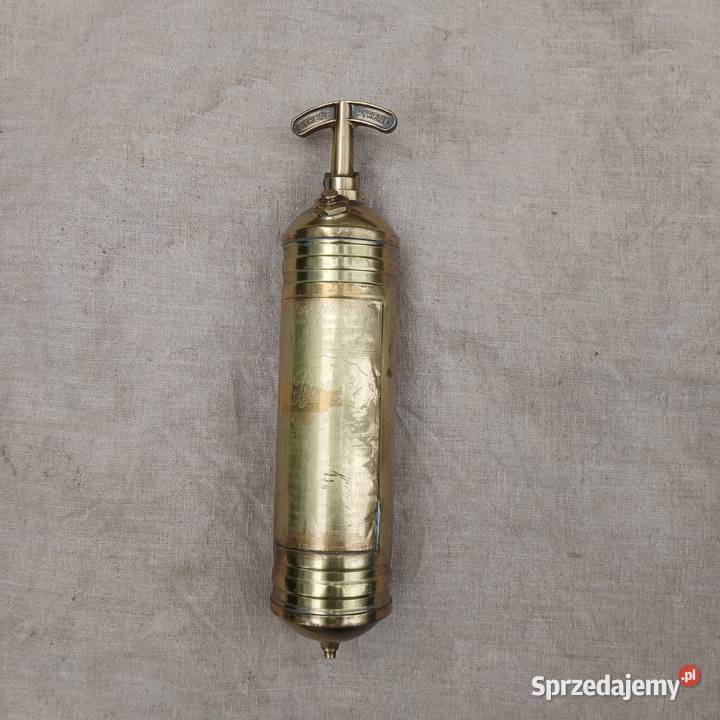 Mosiężna gaśnica Pyrene