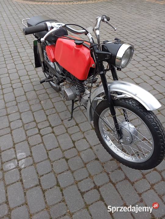 Jawa 50 z dokumentami Ciekoty