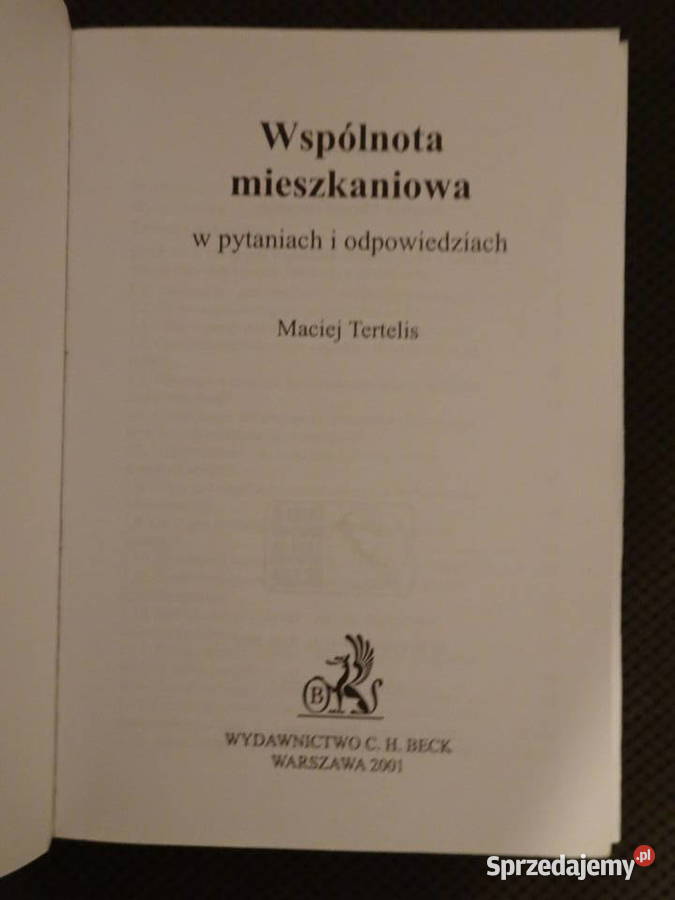 Wspólnota mieszkaniowa w pytaniach i sprzedam