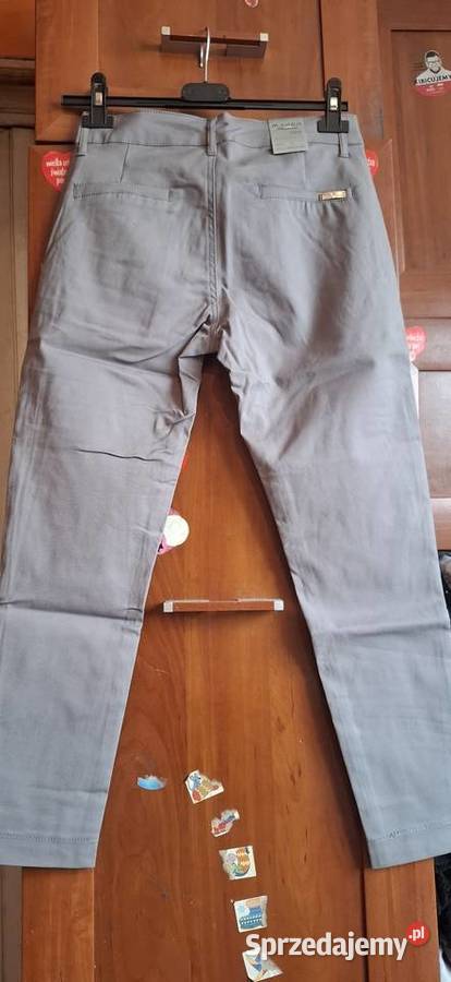 Eleganckie spodnie z paskiem Szczecin