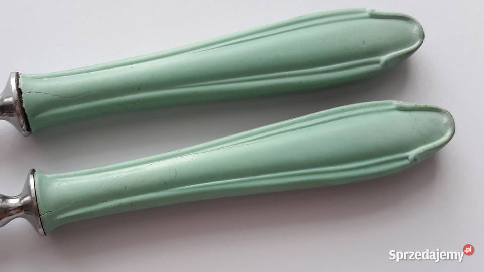 2 Widelce obiadowe BAKELIT Gerlach sztućce PRL Dąbrowa Górnicza sprzedam