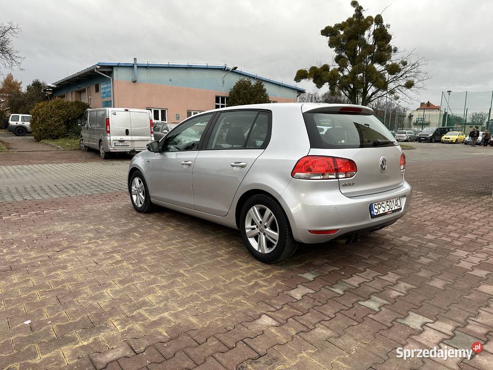 Volkswagen Golf VI MATCH 14TSI 122 2012r Samochody osobowe śląskie Pszczyna