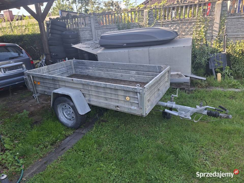 Przyczepka Heinemann Z 7012 skrzyniowa Wronki