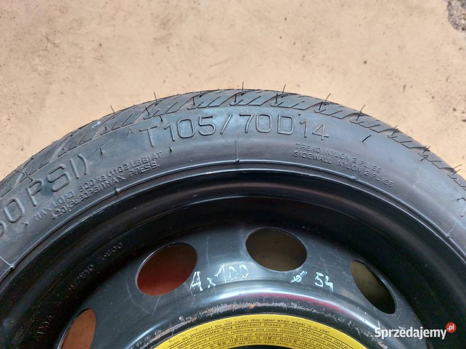 Koło dojazdowe Hyunday Getz 4x100 14 Starachowice sprzedam
