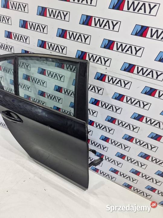 BMW E87 DRZWI PRAWY TYŁ TYLNE 475 BLACK SAPHIRE dolnośląskie sprzedam