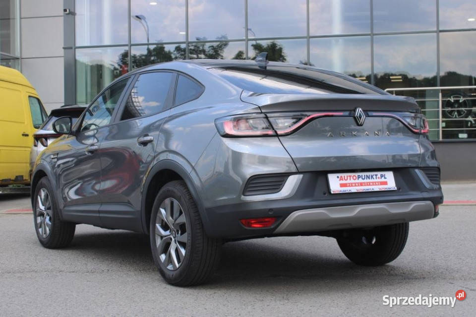 Renault Arkana 2024r Carplay El Fotel Navi nieuszkodzony Arkana Kraków