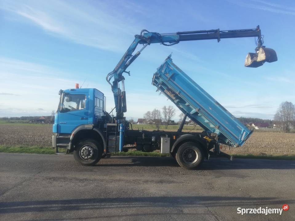 mercedes axor 1833 wywrotka z hds 4x4 Wywrotki Grabów nad Prosną