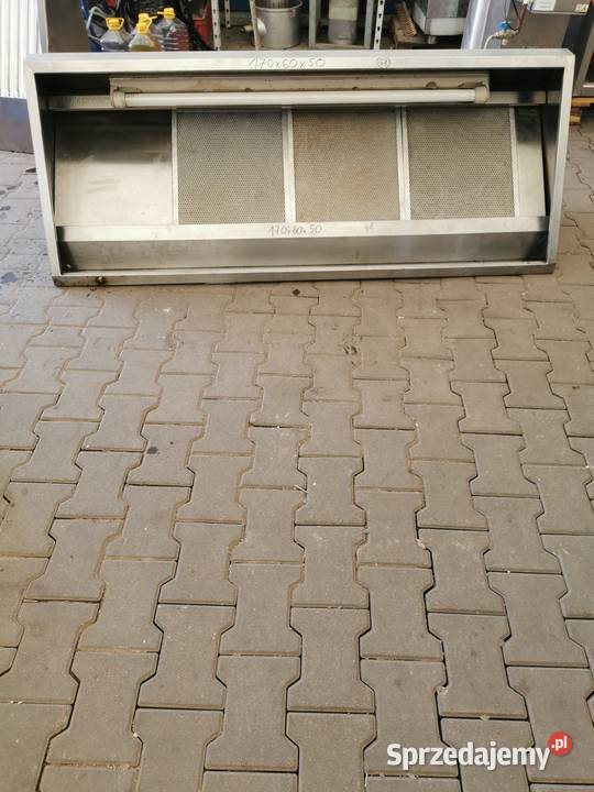 Okap przyscienny 170x60x50 41 wielkopolskie