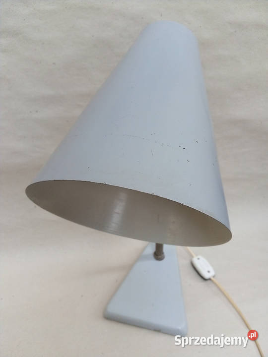 lampa biurkowa Zaos typ St1 vintage PRL Częstochowa