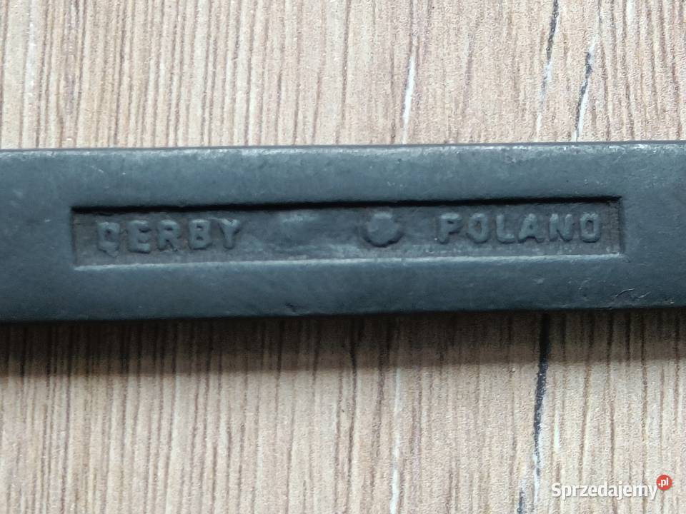 PRL nowy klucz płaski 1819 made in Poland DERBY Pozostałe Biała Podlaska