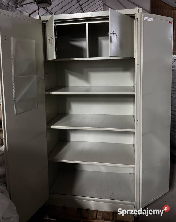 Duża szafa metalowa na akta osobowe dokumenty Prochowice sprzedam