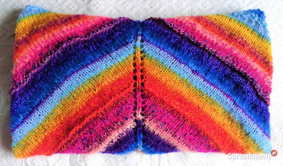 Chusta robiona na drutach Mexico 4 Katowice sprzedam