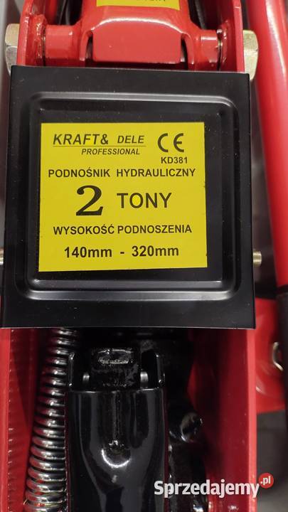 Podnośnik hydrauliczny 2 T Szczecin sprzedam