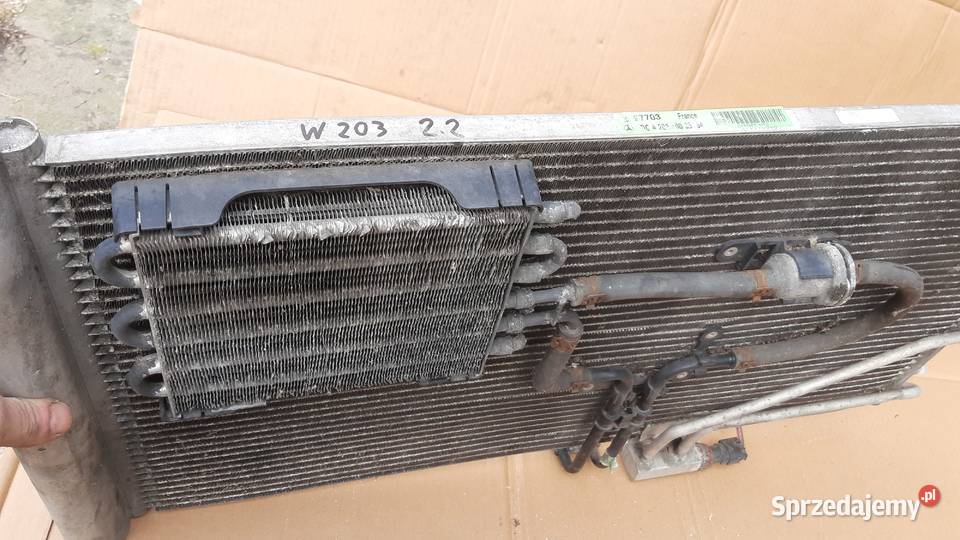 chłodnica klimatyzacji mercedes c w203 22 cdi dolnośląskie Dębno