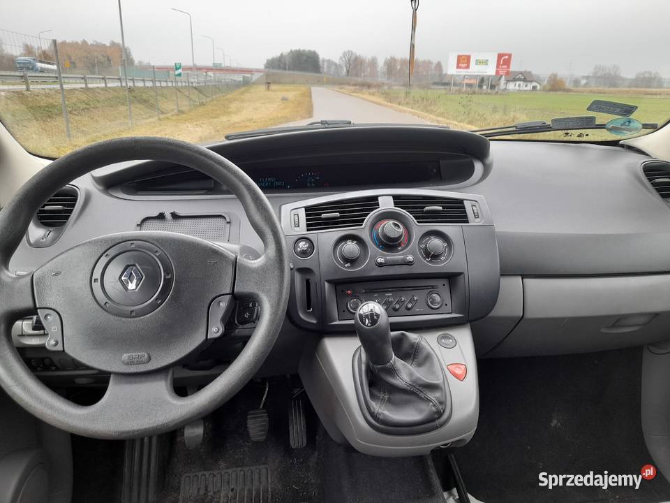Renault Grand Scenic 16benzyna LPG 7 os 1598cm3 łódzkie Pabianice