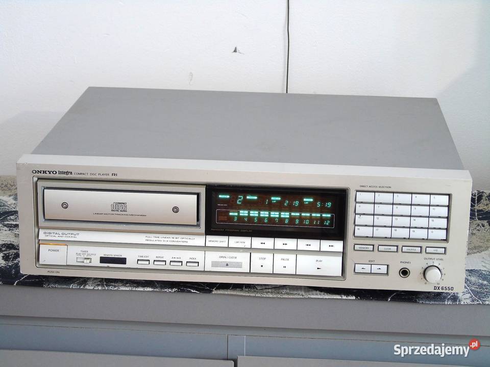 Audiofilski CD Onkyo DX6550 sprawny DOSTAWA Jasło