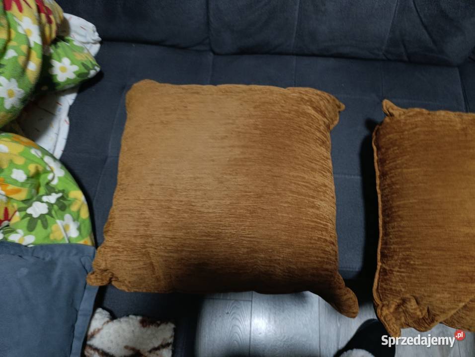 poduszki dekoracyjne brązowe komplet Poznań
