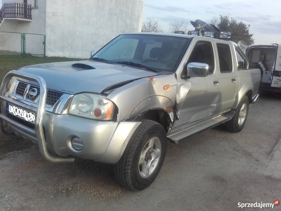 Nissan Navara 25TDI D22 Uszkodzony faktura Vat