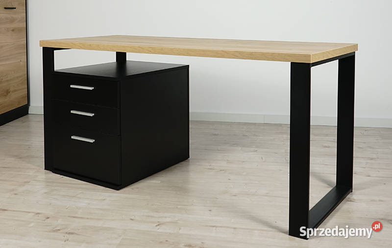 Biurko Neptun kontenerek Dąb Castello 140 Biłgoraj