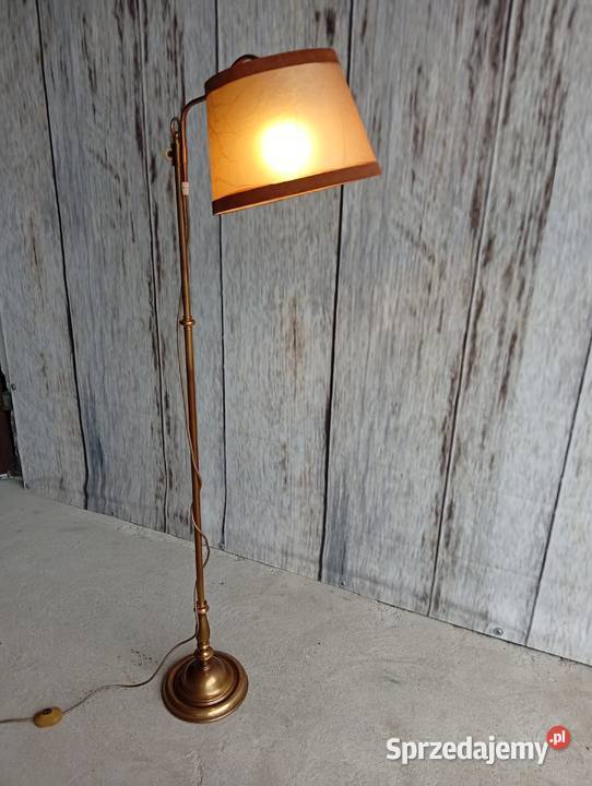 lampa podłogowa 253 mosiężna Byczyna