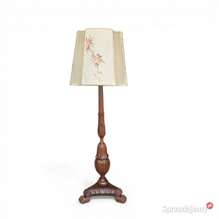 Eklektyczna Antyczna Lampa Podłogowa Bogato Suchorzew sprzedam