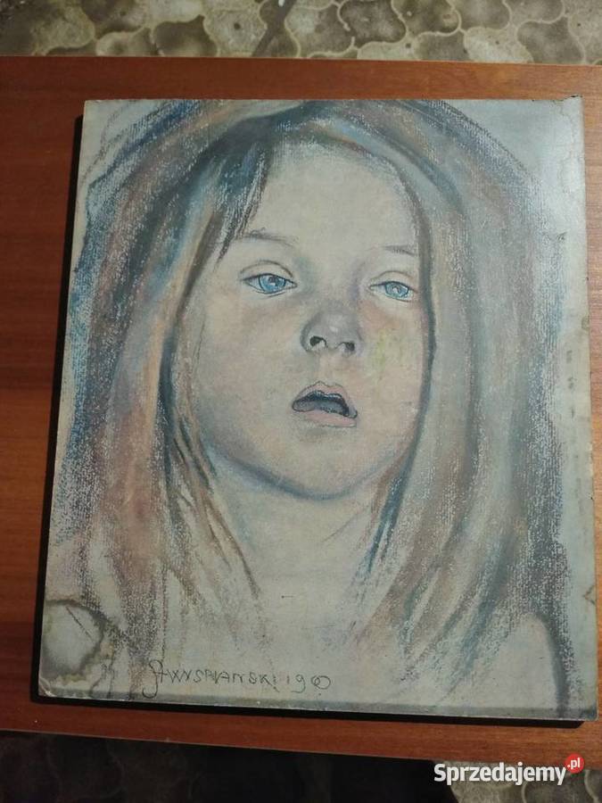 Reprodukcja obraz Portret Helenki 1900 Stanisław śląskie