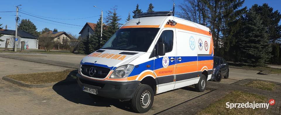 4x4 ambulans Mercedes Sprinter 315cdi nosze Biskupiec