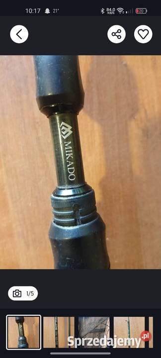 Wędka Mikado Bixlite 525g warmińsko-mazurskie Mrągowo