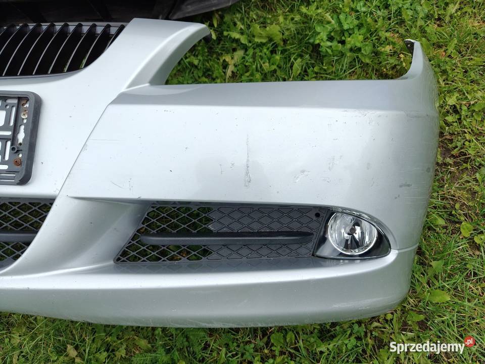 Bmw e90 zderzak przedni srebrny titansilber Aleksandrów Łódzki